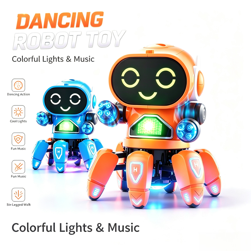 Educational Toys - Robot de Pescado de Seis Garras