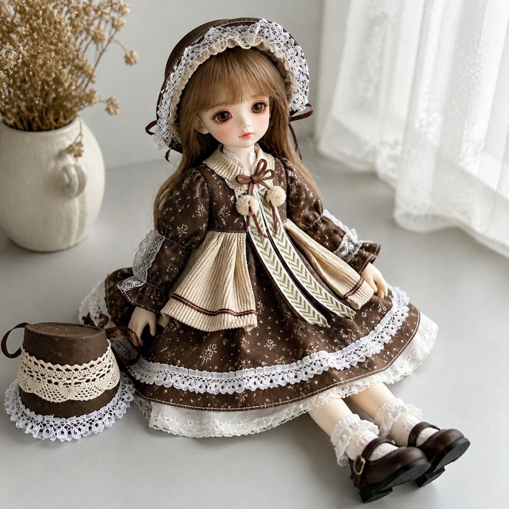 Conjunto de Ropa para Muñeca d - Bjd Doll 1 6 Full Set With Clothes reseña y precio