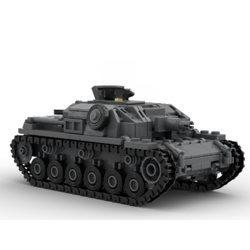 Tanque militar MOC modelo B, b - Lego Compatible Military Tank reseña y precio