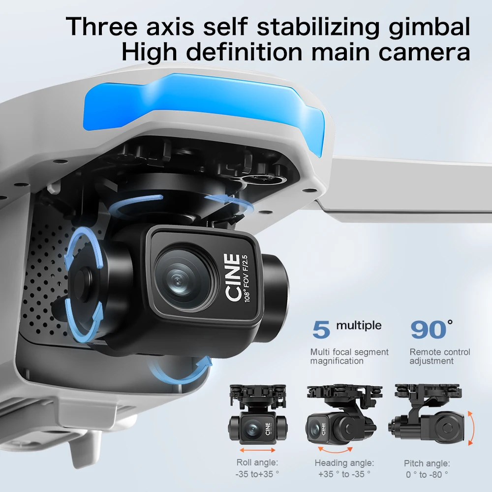 Dron GPS S-X1 Original con Cám - Fpv Brushless Rc Drone 4K reseña y precio